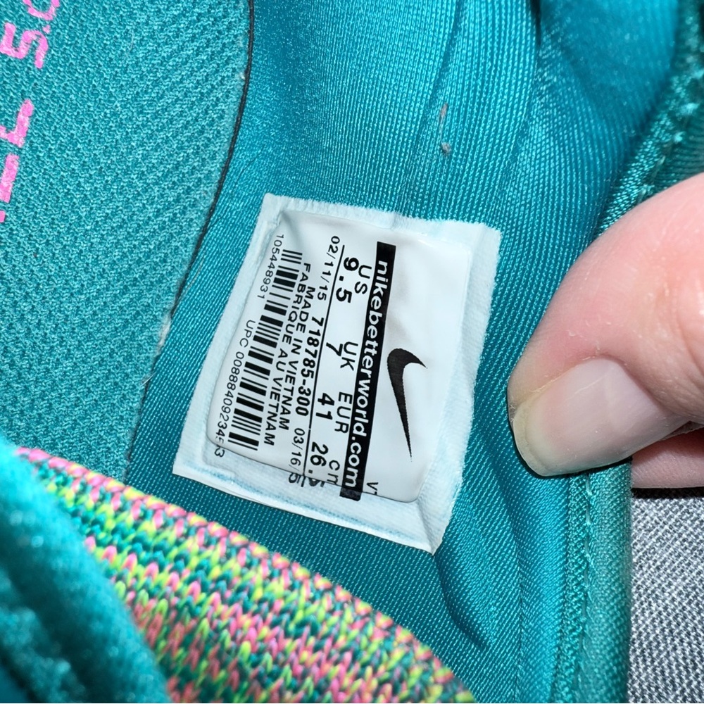 Nike free TR flyknit 5.0, 9.5 - Picture 8 of 9